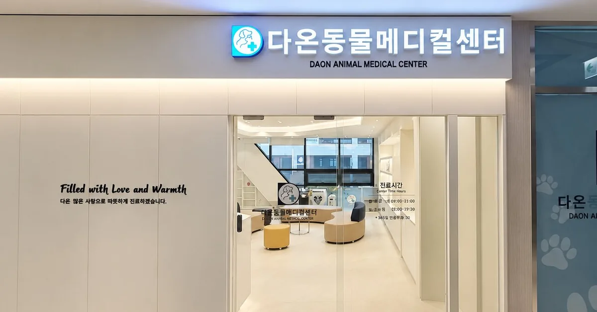 다온동물메디컬센터 개원 기념 이벤트 안내